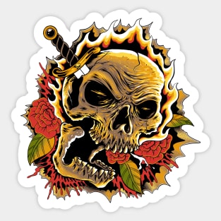 Death Flower Sticker
